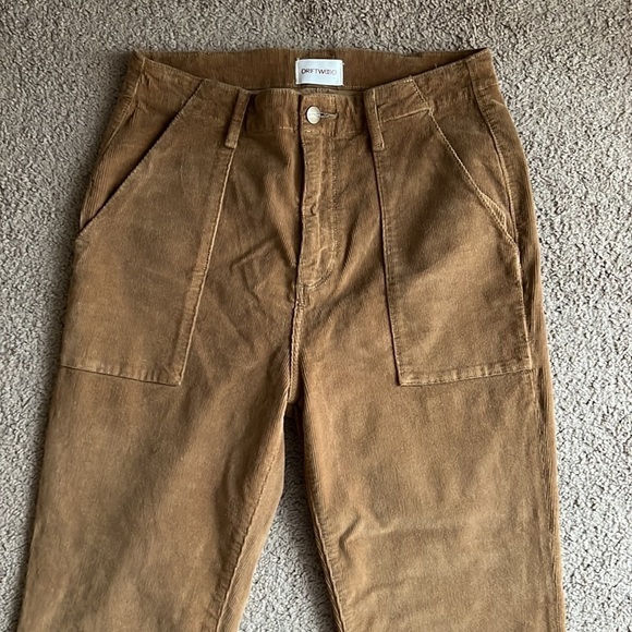 Driftwood Palmer Tan Corduroy Straight Leg Pants - Picture 5 of 9